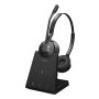 Jabra Engage 45 SE Headset Draadloos Hoofdband Kantoor/callcenter Zwart (9659-523-111) thumbnail