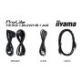 iiyama TE9218UWI-B1AG beeldkrant Interactief flatscreen 2,32 m (91.5") LED Wifi 500 cd/m² 5K Ultra HD Zwart Touchscreen Type processor Android 16/7 (TE9218UWI-B1AG) thumbnail