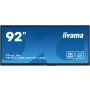 iiyama TE9218UWI-B1AG beeldkrant Interactief flatscreen 2,32 m (91.5") LED Wifi 500 cd/m² 5K Ultra HD Zwart Touchscreen Type processor Android 16/7 (TE9218UWI-B1AG) thumbnail