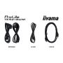 iiyama TE9218UWI-B1AG beeldkrant Kiosk-ontwerp 2,32 m (91.5") LED Wifi 500 cd/m² 5K Ultra HD Zwart Touchscreen Type processor Android 16/7 (TE9218UWI-B1AG) thumbnail