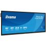 iiyama TE9218UWI-B1AG beeldkrant Kiosk-ontwerp 2,32 m (91.5") LED Wifi 500 cd/m² 5K Ultra HD Zwart Touchscreen Type processor Android 16/7 (TE9218UWI-B1AG) thumbnail
