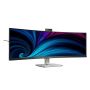 Philips 49B2U6903CH/00 computer monitor 124,5 cm (49") 5120 x 1440 Pixels Dual QHD LCD Grijs (49B2U6903CH/00) thumbnail