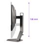AOC AGON PRO AG276QZD2 computer monitor 67,3 cm (26.5") 2560 x 1440 Pixels Quad HD QD-OLED Zwart, Grijs (AG276QZD2) thumbnail
