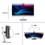 Philips 6000 series 34B2U6603CH/00 computer monitor 86,4 cm (34") 3440 x 1440 Pixels Wide Quad HD LCD Grijs (34B2U6603CH/00) thumbnail