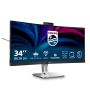 Philips 6000 series 34B2U6603CH/00 computer monitor 86,4 cm (34") 3440 x 1440 Pixels Wide Quad HD LCD Grijs (34B2U6603CH/00) thumbnail
