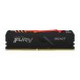Kingston Technology FURY Beast RGB geheugenmodule 32 GB 2 x 16 GB DDR4 3200 MHz (KF432C16BBAK2/32) thumbnail