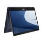 ASUS ExpertBook B3 Flip B3402FVA-EC0590X Intel® Core™ i5 i5-1335U Hybride (2-in-1) 35,6 cm (14") Touchscreen Full HD 16 GB DDR4-SDRAM 256 GB SSD Wi-Fi 6E (802.11ax) Windows 11 Pro Zwart (90NX07N1-M00MP0) thumbnail