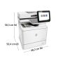 HP Color LaserJet Enterprise MFP M578dn, Afdrukken, kopiëren, scannen, faxen (optie), Dubbelzijdig printen; Automatische invoer voor 100 vellen; Energiezuinig (M578DN) thumbnail