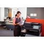 HP Color LaserJet Enterprise Flow M880z+ multifunctionele printer, Printen, kopiëren, scannen, faxen, Invoer voor 200 vel; Printen via USB-poort aan voorzijde; Scans naar e-mail/pdf; Dubbelzijdig printen (M880Z+) thumbnail