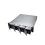 QNAP TS-h1283XU-RP NAS Rack (2U) Intel Xeon E E-2236 32 GB DDR4 QuTS hero Zwart, Grijs (TS-H1283XU-RP-E2236-32G) thumbnail