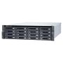 QNAP TS-h1683XU-RP NAS Rack (3U) Intel Xeon E E-2236 128 GB DDR4 QuTS hero Zwart (TS-H1683XU-RP-E2236-128G) thumbnail