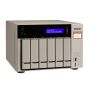 QNAP TVS-673E NAS Tower AMD Embedded R-Series SoC RX-421BD 8 GB DDR4 QNAP Turbo System Grijs (TVS-673E-8G) thumbnail