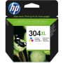 HP 304XL originele drie-kleuren inktcartridge (N9K07AE) thumbnail