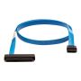Hewlett Packard Enterprise P06307-B21 Serial Attached SCSI (SAS)-kabel Blauw (P06307-B21) thumbnail