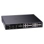 QNAP QSW-1208-8C netwerk-switch Unmanaged Zwart (QSW-1208-8C) thumbnail