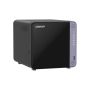QNAP TS-432X NAS Tower Alpine Alpine AL-524 4 GB DDR4 QNAP QTS Zwart thumbnail