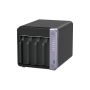 QNAP TS-432X-4G data-opslag-server NAS Tower Alpine Alpine AL-524 4 GB DDR4 QNAP QTS Zwart (TS-432X-4G) thumbnail