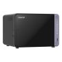 QNAP TS-632X NAS Tower Alpine Alpine AL-524 4 GB DDR4 QNAP QTS Zwart thumbnail