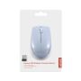 Lenovo 300 Wireless Compact Maus Kabellos Optisch Blau 3 Tasten 1000 dpi muis Kantoor Ambidextrous RF Draadloos (GY51L15679) thumbnail