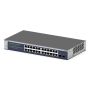 NETGEAR GS724Tv6 Managed L2+/L3 Gigabit Ethernet (10/100/1000) 1U Blauw, Grijs (GS724T-600EUS) thumbnail