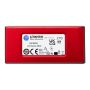 Kingston Technology 2TB XS1000 Red External USB 3.2 Gen 2 Draagbare Solid State Drive (SXS1000R/2000G) thumbnail