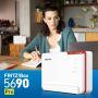 FRITZ!Box COMPUTER SYSTEMS draadloze router 2.5 Gigabit Ethernet Tri-band (2,4 GHz / 5 GHz / 6 GHz) Wit (20003058) thumbnail
