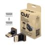 CLUB3D DisplayPort Male to DisplayPort 1.4 Female 90 Degree Angled Adapter 4K120Hz M/F (CAC-1008) thumbnail