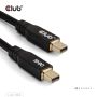 CLUB3D MiniDisplayPort™ to MiniDisplayPort Bi-Directional VESA DP80 Certified Cable M/M 1m/3.28ft (CAC-1165) thumbnail