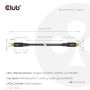 CLUB3D MiniDisplayPort™ to MiniDisplayPort Bi-Directional VESA DP80 Certified Cable M/M 1m/3.28ft (CAC-1165) thumbnail