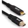 CLUB3D CAC-1561 DisplayPort kabel 2 m Mini DisplayPort USB Type-C Zwart (CAC-1561) thumbnail
