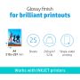 HP Everyday glanzend fotopapier, 25 vel, A4/210 x 297 mm (Q5451A) thumbnail