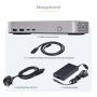 StarTech.com USB4 Docking Station, USB-C 40Gbps, Dual HDMI Video, Tot 2x 4K 60Hz 4:4:4 (RGB) of 2x 4K 120Hz 4:2:2, Multi-Monitor Dock, 6x USB, 2.5GbE, 100W PD (155UE-USB4-DOCK) thumbnail
