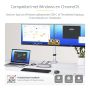 StarTech.com USB4 Docking Station, USB-C 40Gbps, Dual HDMI Video, Tot 2x 4K 60Hz 4:4:4 (RGB) of 2x 4K 120Hz 4:2:2, Multi-Monitor Dock, 6x USB, 2.5GbE, 100W PD (155UE-USB4-DOCK) thumbnail