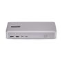 StarTech.com USB4 Docking Station, USB-C 40Gbps, Dual HDMI Video, Tot 2x 4K 60Hz 4:4:4 (RGB) of 2x 4K 120Hz 4:2:2, Multi-Monitor Dock, 6x USB, 2.5GbE, 100W PD (155UE-USB4-DOCK) thumbnail