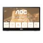 AOC T2 16T3EA computer monitor 39,6 cm (15.6") 1920 x 1080 Pixels Full HD Zwart (16T3EA) thumbnail
