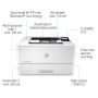 HP LaserJet Pro M404dw, Print, Draadloos (W1A56A) thumbnail