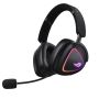 ASUS ROG DELTA II Headset Bedraad en draadloos Hoofdband Gamen USB Type-C Bluetooth Zwart (90YH03W0-BHUA00) thumbnail
