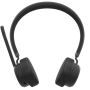 Lenovo 4XD1Q30302 hoofdtelefoon/headset Draadloos Hoofdband Oproepen/muziek Bluetooth Zwart (4XD1Q30302) thumbnail