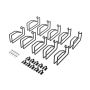 Hewlett Packard Enterprise Q9V02A rack-toebehoren Kabelring (Q9V02A) thumbnail