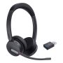 Yealink WH64 Hybrid Dual Teams Headset Draadloos Hoofdband Kantoor/callcenter Micro-USB Bluetooth Zwart (1208685) thumbnail