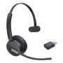 Yealink WH64 Hybrid Mono Teams Headset Draadloos Hoofdband Kantoor/callcenter Micro-USB Bluetooth Zwart (1208687) thumbnail