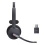 Yealink WH64 Hybrid Mono Teams Headset Draadloos Hoofdband Kantoor/callcenter Micro-USB Bluetooth Zwart (1208687) thumbnail