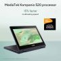 ASUS Chromebook CZ11 Flip CZ1104FM2A-NS0097 MediaTek Kompanio 520 29,5 cm (11.6") Touchscreen HD 8 GB LPDDR4x-SDRAM 64 GB eMMC Wi-Fi 6 (802.11ax) ChromeOS Grijs (90NX07V1-M00350) thumbnail