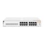Hewlett Packard Enterprise Aruba Instant On 1430 16G Class4 PoE 124W Unmanaged L2 Gigabit Ethernet (10/100/1000) Power over Ethernet (PoE) 1U Wit (R8R48A#ABB) thumbnail