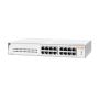 Hewlett Packard Enterprise Aruba Instant On 1430 16G Class4 PoE 124W Unmanaged L2 Gigabit Ethernet (10/100/1000) Power over Ethernet (PoE) 1U Wit (R8R48A#ABB) thumbnail