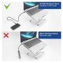 ACT USB-C 4K MST dockingstation voor 2 HDMI-monitoren, Ethernet, USB-C, 3x USB-A, PD passthrough en 1 meter lange afneembare USB-C-kabel (AC7093) thumbnail
