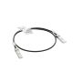Aruba, a Hewlett Packard Enterprise company R9D19A Glasvezel kabel 1 m SFP+ Zwart, Zilver (R9D19A) thumbnail