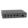 LevelOne GEP-0625 netwerk-switch Unmanaged 2.5G Ethernet (100/1000/2500) Power over Ethernet (PoE) Zwart (GEP-0625) thumbnail