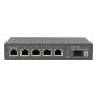 LevelOne GEP-0625 netwerk-switch Unmanaged 2.5G Ethernet (100/1000/2500) Power over Ethernet (PoE) Zwart (GEP-0625) thumbnail