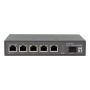 LevelOne GEP-0625 netwerk-switch Unmanaged 2.5G Ethernet (100/1000/2500) Power over Ethernet (PoE) Zwart (GEP-0625) thumbnail
